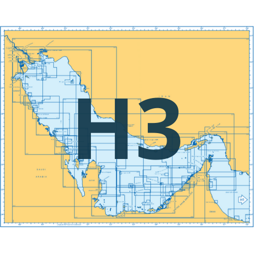 Nautical Charts | H3 - Gulf of Oman to Shatt al' Arab | 5