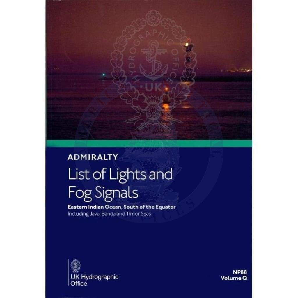 Admiralty List of Lights & Fog Signals (ALL) Vol. Q: Eastern Indian Ocean South of the Equator (NP88), 4th Edition, 2024