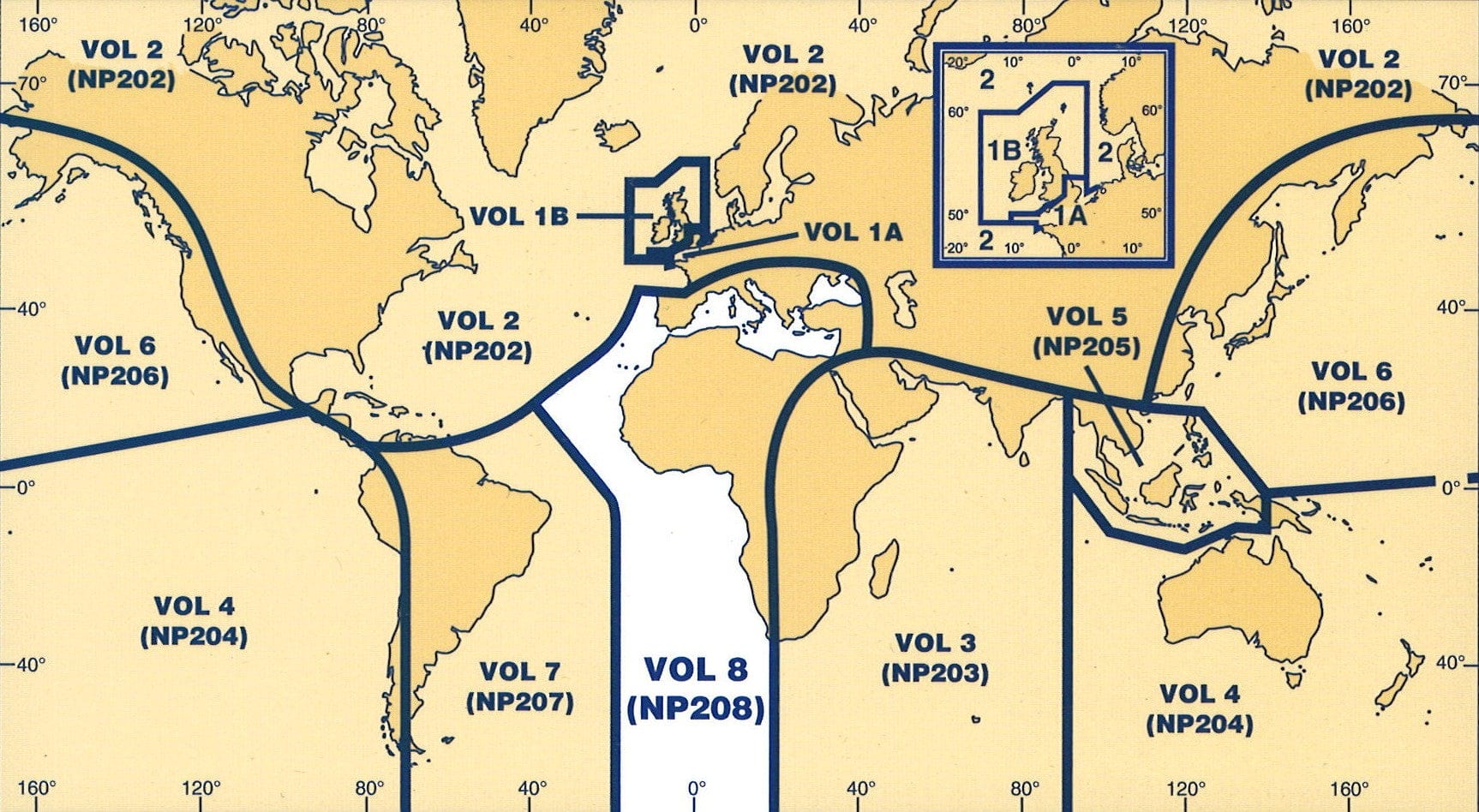Admiralty Tide Tables (ATT) Volume 8 South East Atlantic Ocean, West Africa and Mediterranean (NP208)