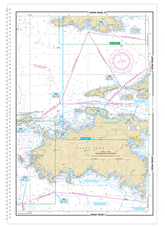 ChartKit Region 10: The Virgin Islands and Puerto Rico, 8th Edition