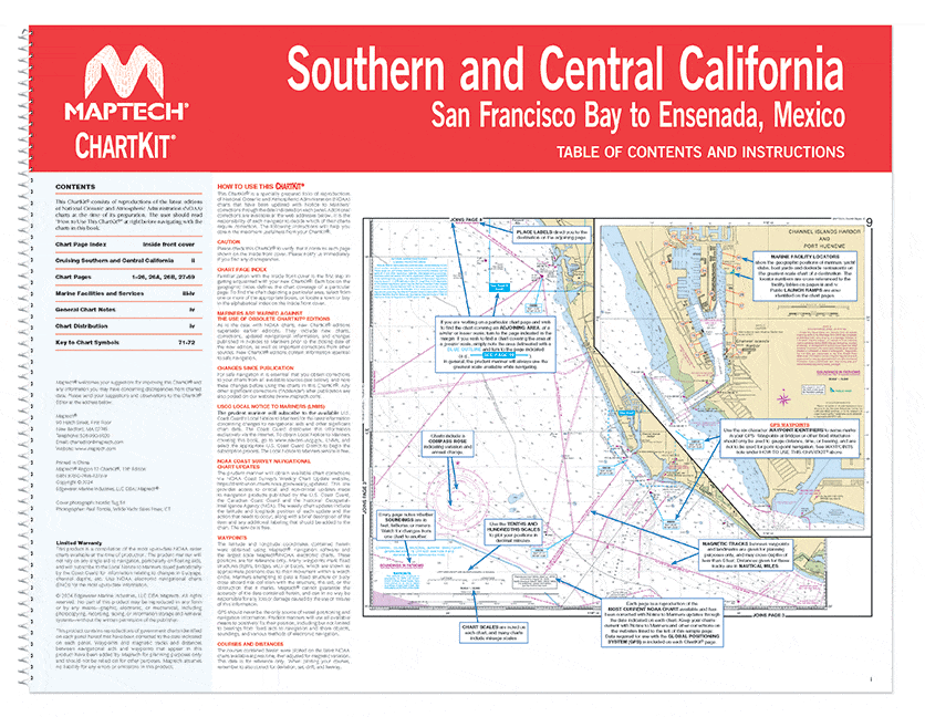 ChartKit Region 12: Southern and Central California, 11th Edition