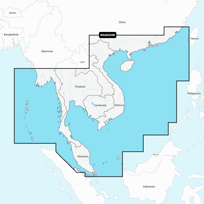 Copy of Garmin Navionics Vision+ Chart AE019R: Taiwan