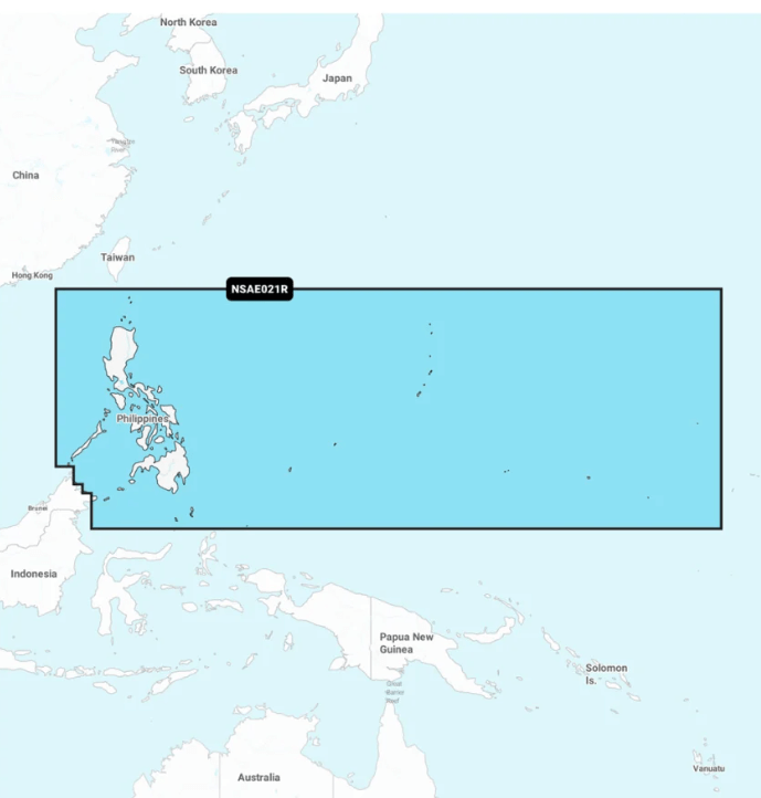 GARMIN NAVIONICS+ CHART AE021R: Phillipines