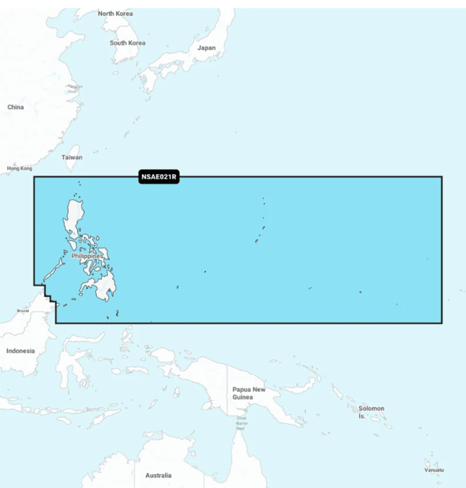 GARMIN NAVIONICS+ CHART AE021R: Phillipines