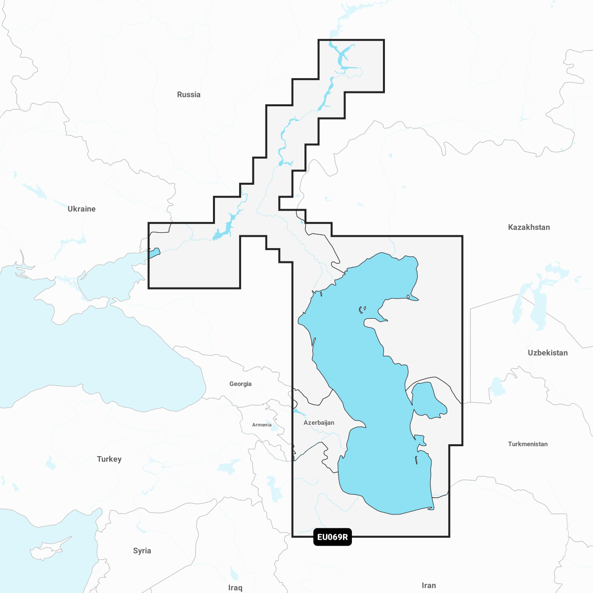 GARMIN NAVIONICS+ CHART EU069R: Caspian Sea & Lower Volga River