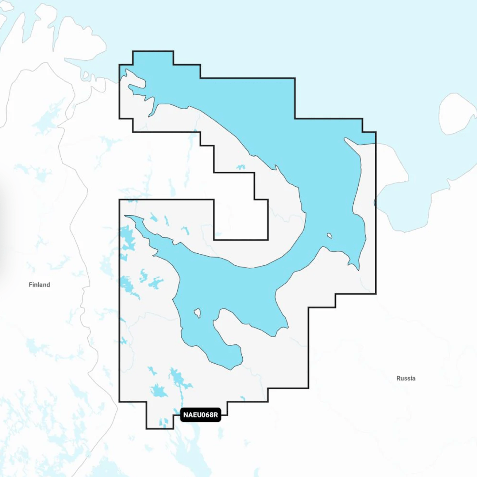 GARMIN NAVIONICS+ CHART EU070R: Russia, Lakes & Rivers