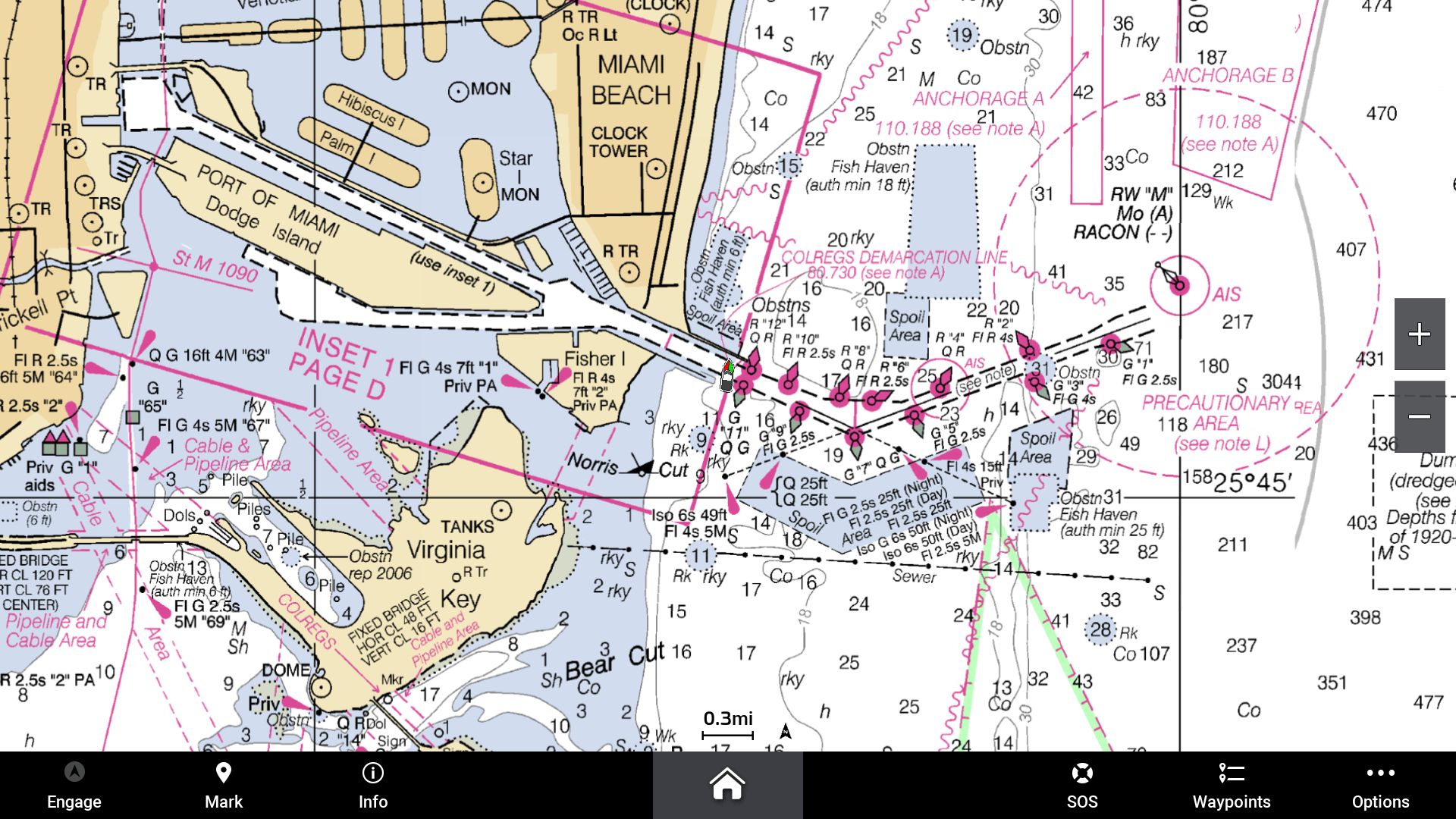 Garmin Navionics Vision+ Chart AW015R: Indian Subcontinent