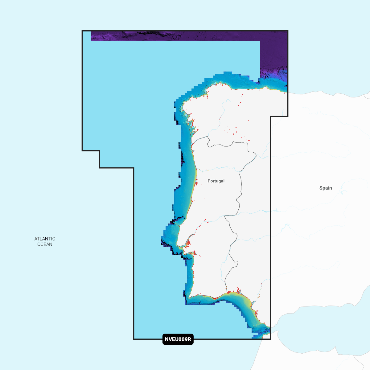 Garmin Navionics Vision+ Chart EU009R: Portugal & Spain, Northwest