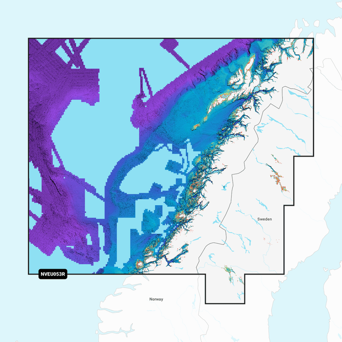 Garmin Navionics Vision+ Chart EU053R: Norway, Trondheim to Tromsø