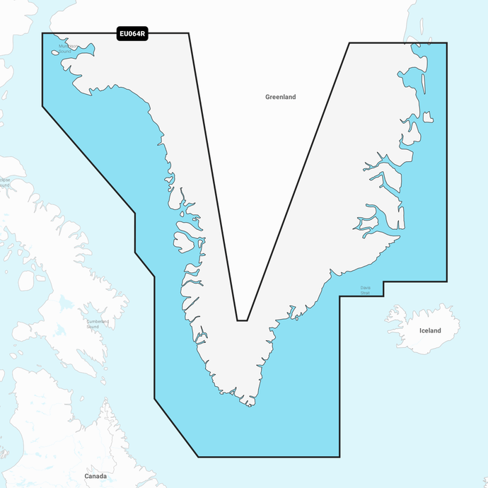 Garmin Navionics Vision+ Chart EU064R: Greenland