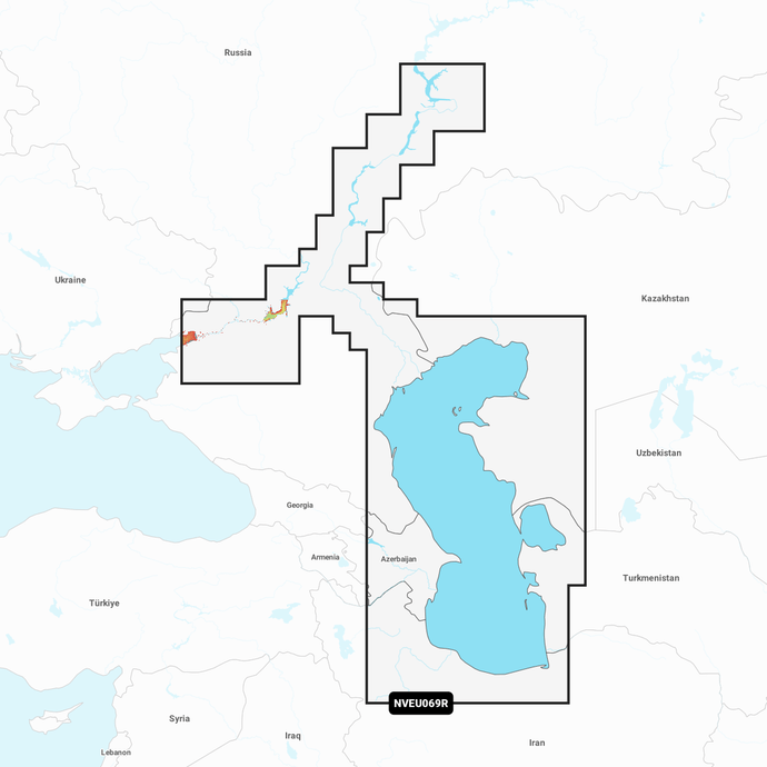 Garmin Navionics Vision+ Chart EU069R: Caspian Sea & Lower Volga River