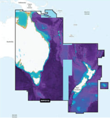 Garmin Navionics Vision+ Chart PC015L: Australia, East & Central to New Zealand