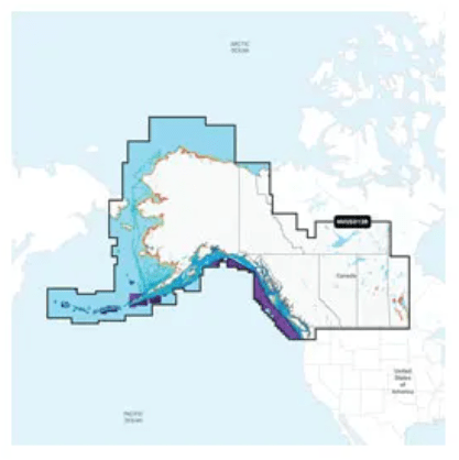 Garmin Navionics Vision+ Chart US013R: Canada, West & Alaska