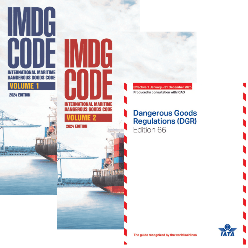 IATA Dangerous Goods Regulations, 66th Ed. (2025) + IMDG Code 42-24 (2024)