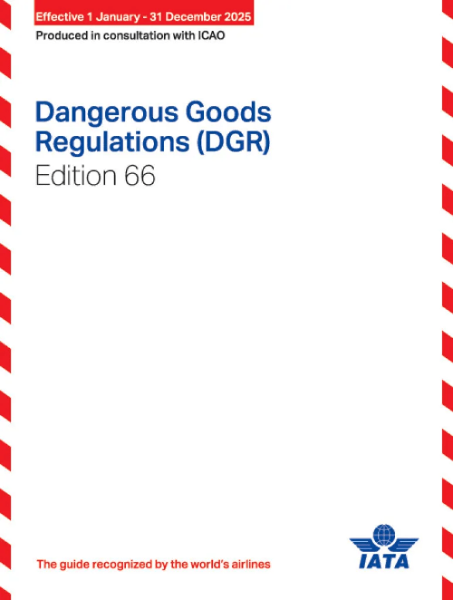 IATA Dangerous Goods Regulations (DGR), 66th Edition 2025