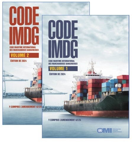 IMDG Code Amendment 42-24, 2024 Edition, 2 Volume Set