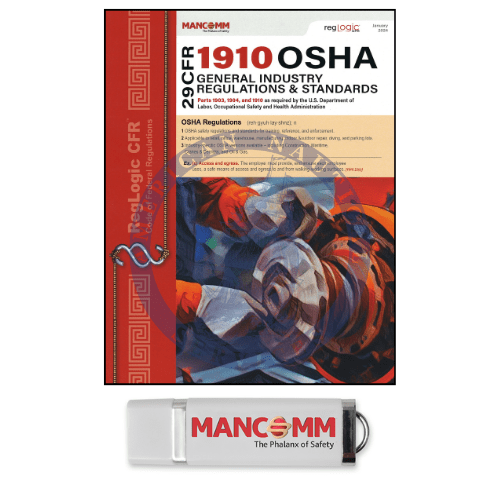 Mancomm 29 CFR: Parts 1910 OSHA General Industry Regulations(Millennium d1), January 2024