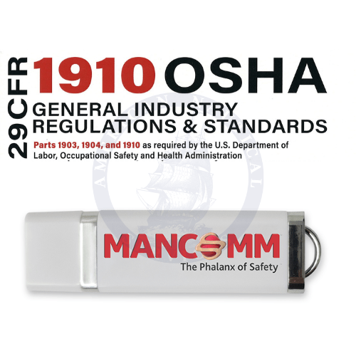 Mancomm 29 CFR: Parts 1910 OSHA General Industry Regulations(Millennium d1), January 2024