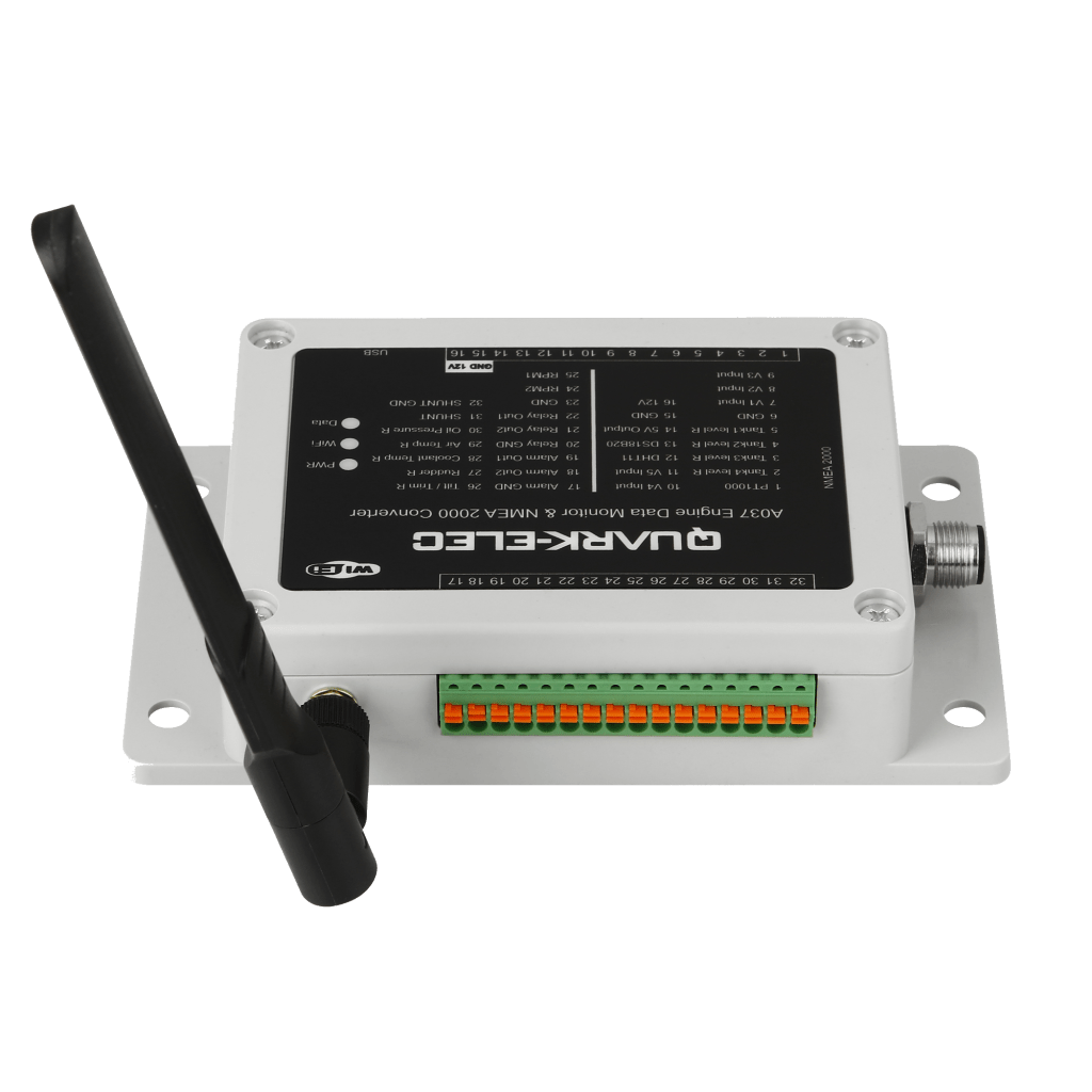 NMEA 2000: A037 Engine Data Monitor & NMEA 2000 Converter