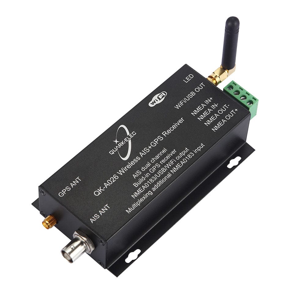 NMEA 2000: QK-A026 AIS Receiver with NMEA Multiplexer + WiFi + GPS