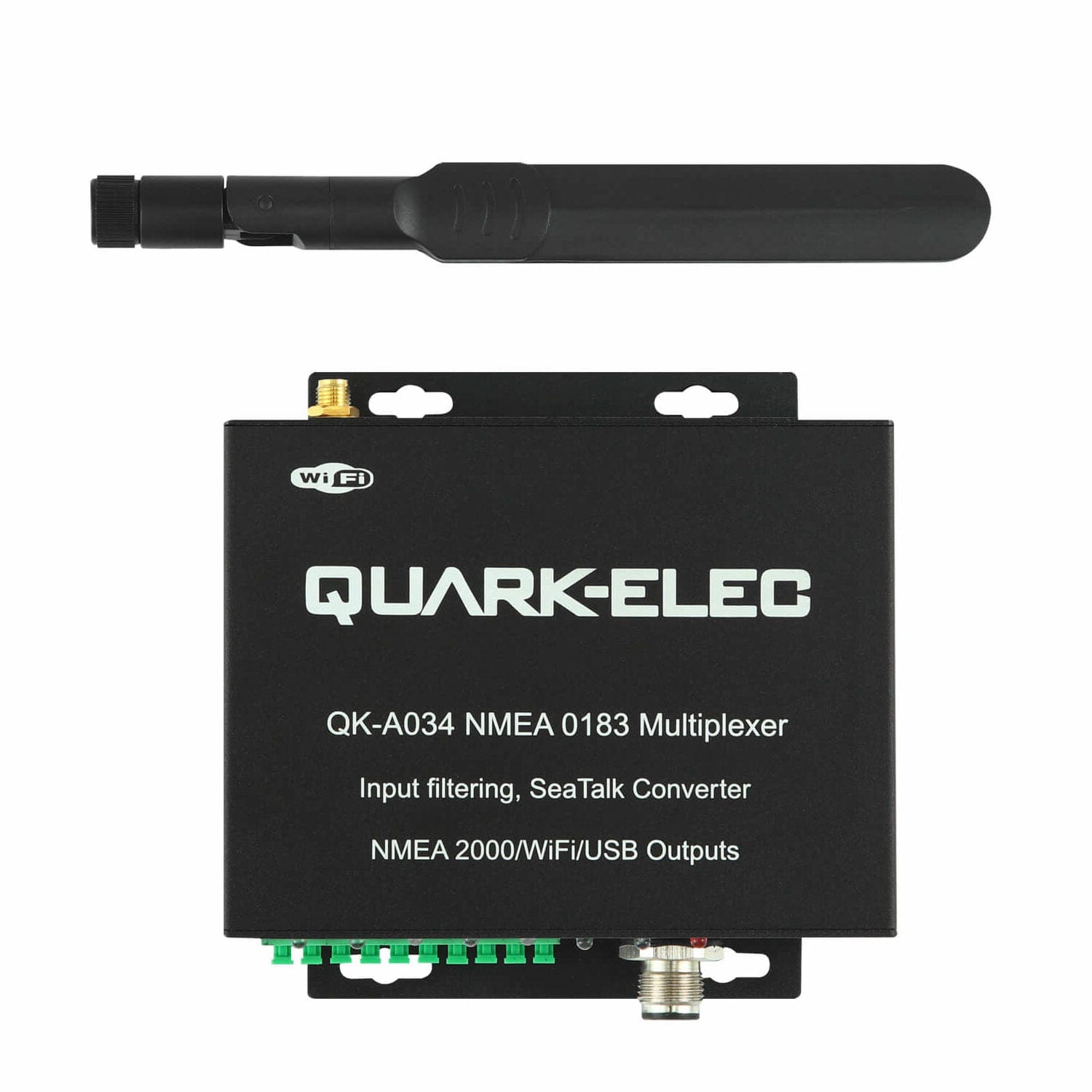 NMEA 2000: QK-A034B Bi-directional WiFi to NMEA 2000 Gateway Multiplexer with NMEA 0183 and SeaTalk input and output