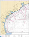 NOAA Nautical Chart 1117A: Galveston to Rio Grande (Oil and Gas Leasing Areas)