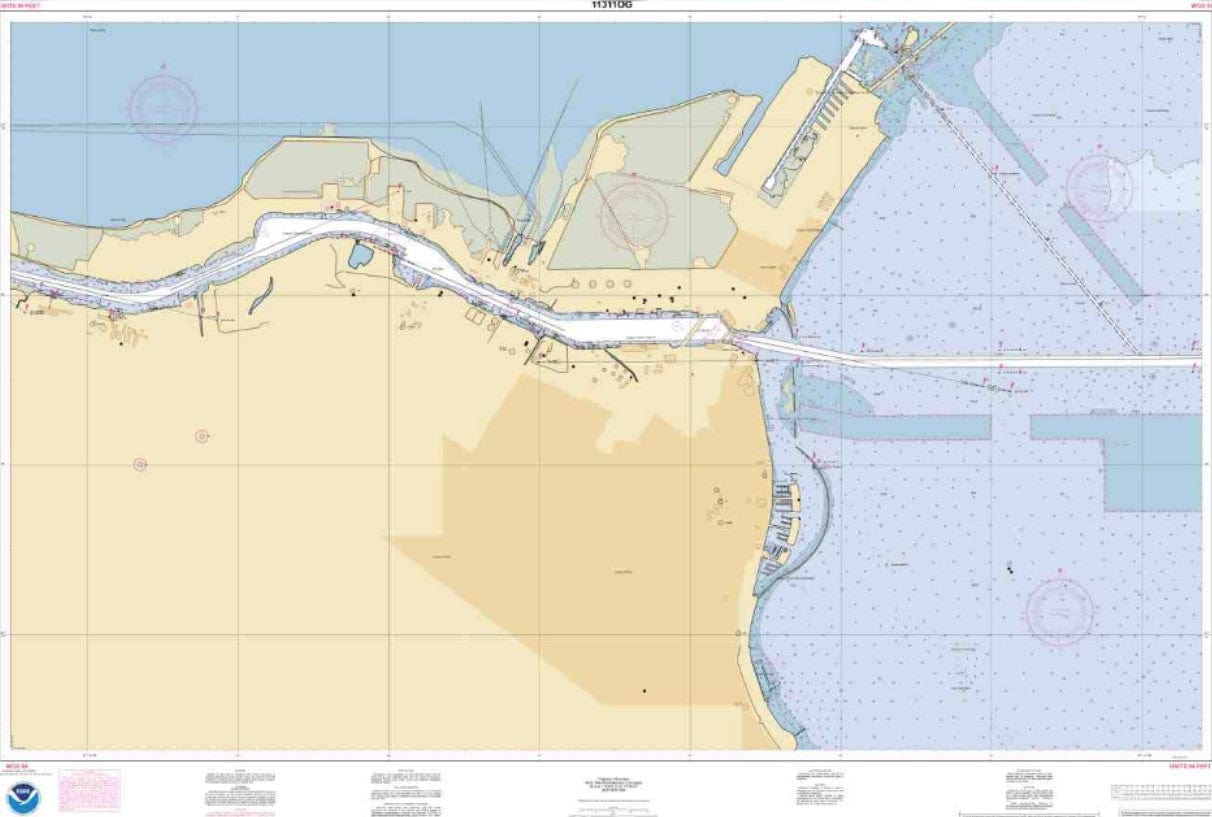 NOAA Nautical Chart 11311: Corpus Christi Harbor