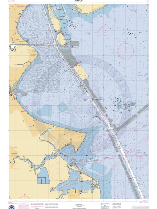 NOAA Nautical Chart 11327: Upper Galveston Bay-Houston Ship Channel-Dollar Pt. to Atkinson