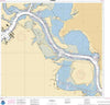 NOAA Nautical Chart 11329: Houston Ship Channel Alexander Island to Carpenters Bayou;San Jacinto and Old Rivers