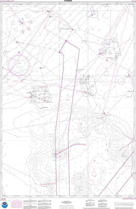 NOAA Nautical Chart 11359: Loop Deepwater Port Louisiana Offshore Oil Port