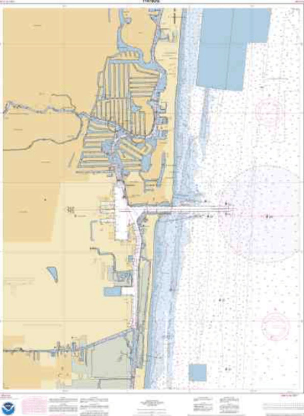 NOAA Nautical Chart 11470: Fort Lauderdale Port Everglades