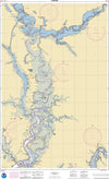 NOAA Nautical Chart 11527: Cooper River Above Goose Creek