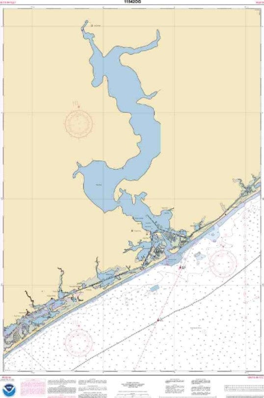 NOAA Nautical Chart 11542: New River;Jacksonville