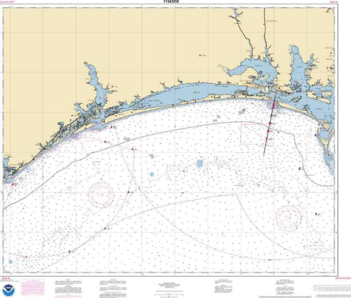 NOAA Nautical Chart 11543: Cape Lookout to New River