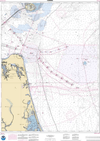 NOAA Nautical Chart 12208: Approaches to Chesapeake Bay