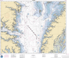 NOAA Nautical Chart 12225: Chesapeake Bay Wolf Trap to Smith Point