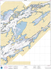 NOAA Nautical Chart 14773: Gananoque, Ont., to St. Lawrence Park. N.Y.