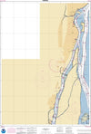 NOAA Nautical Chart 14854: Trenton Channel and River Rouge;River Rouge