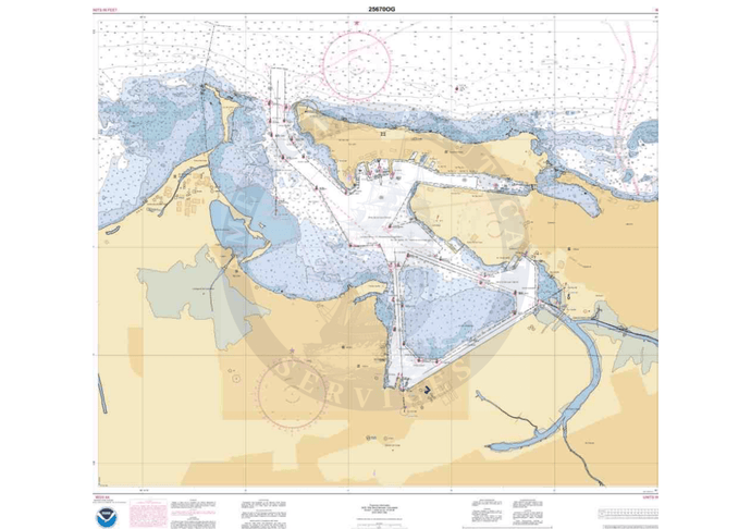 NOAA Nautical Chart 25670: Bahia de San Juan