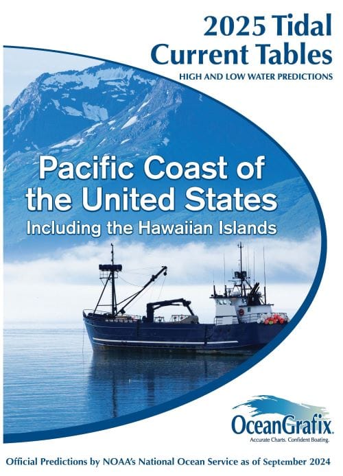 NOAA Tidal Current Tables: Pacific Coast of United States including the Hawaiian Islands, 2025 Edition