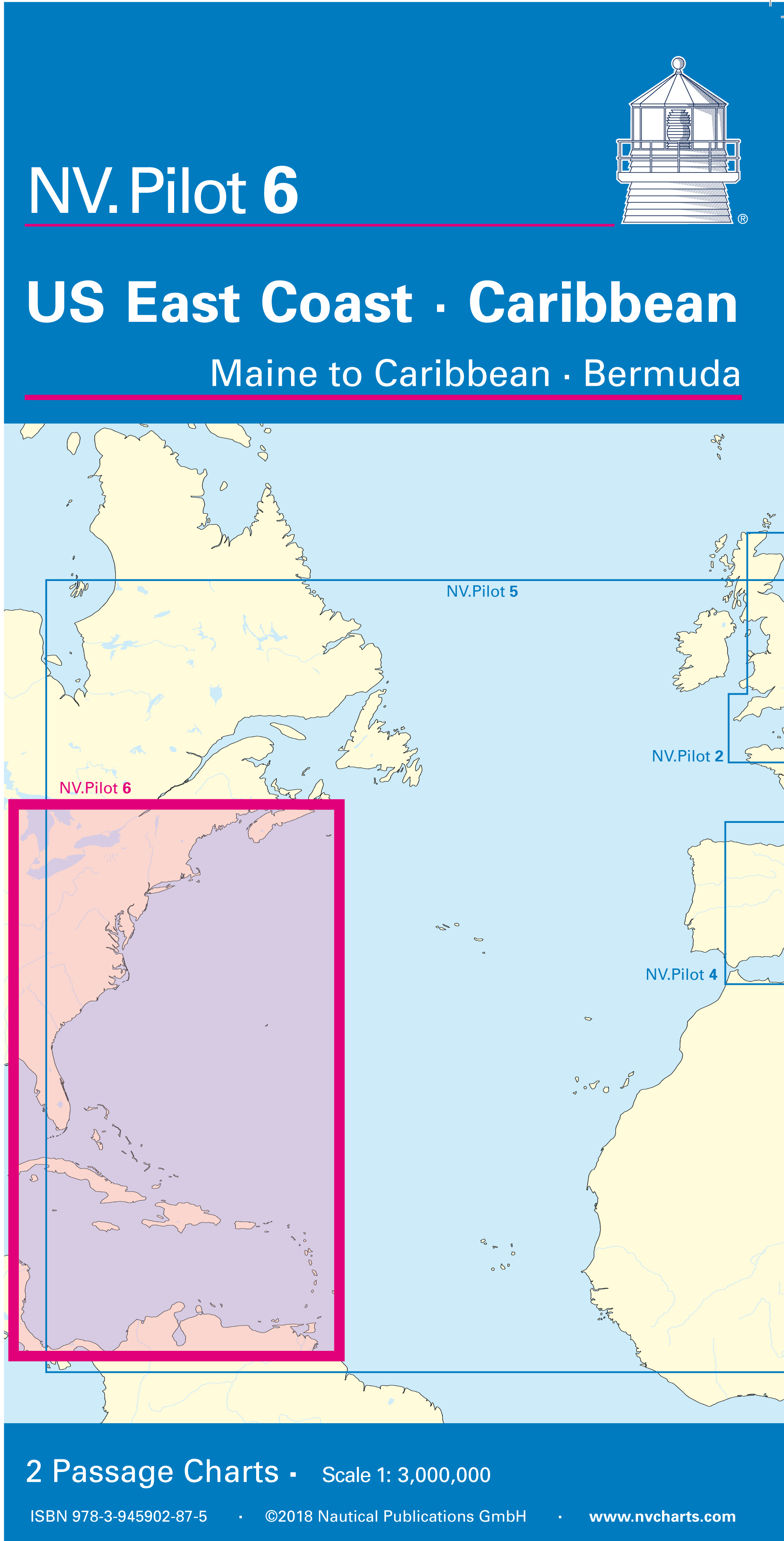 NV. Pilot 6: US East Coast, Maine to Caribbean - Bermuda