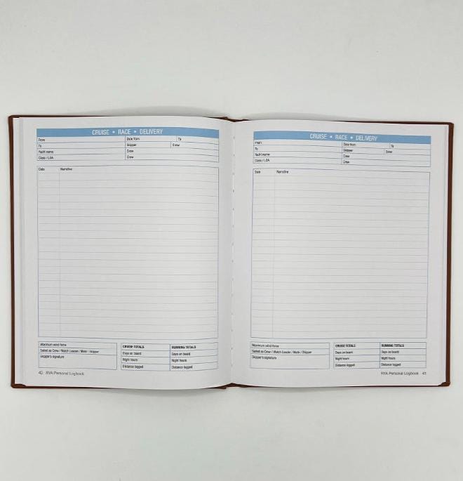 RYA Personal Log Book