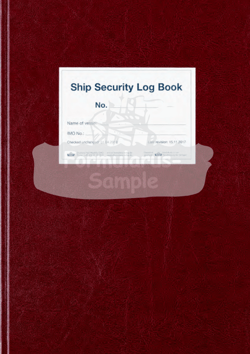 Ship Security Logbook / ISPS Logbook