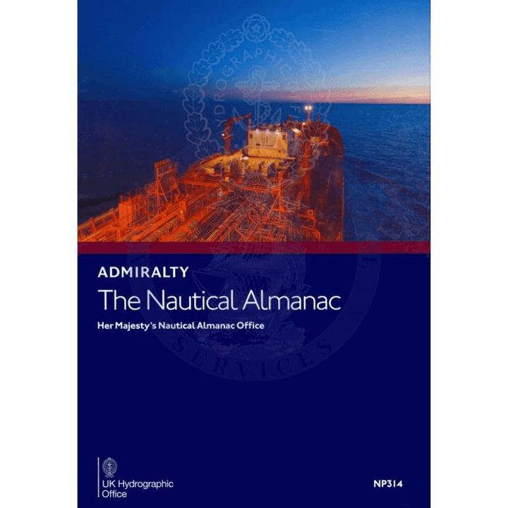 Nautical Almanacs Browns Nautical Almanac ADMIRALTY NP314 Amnautical