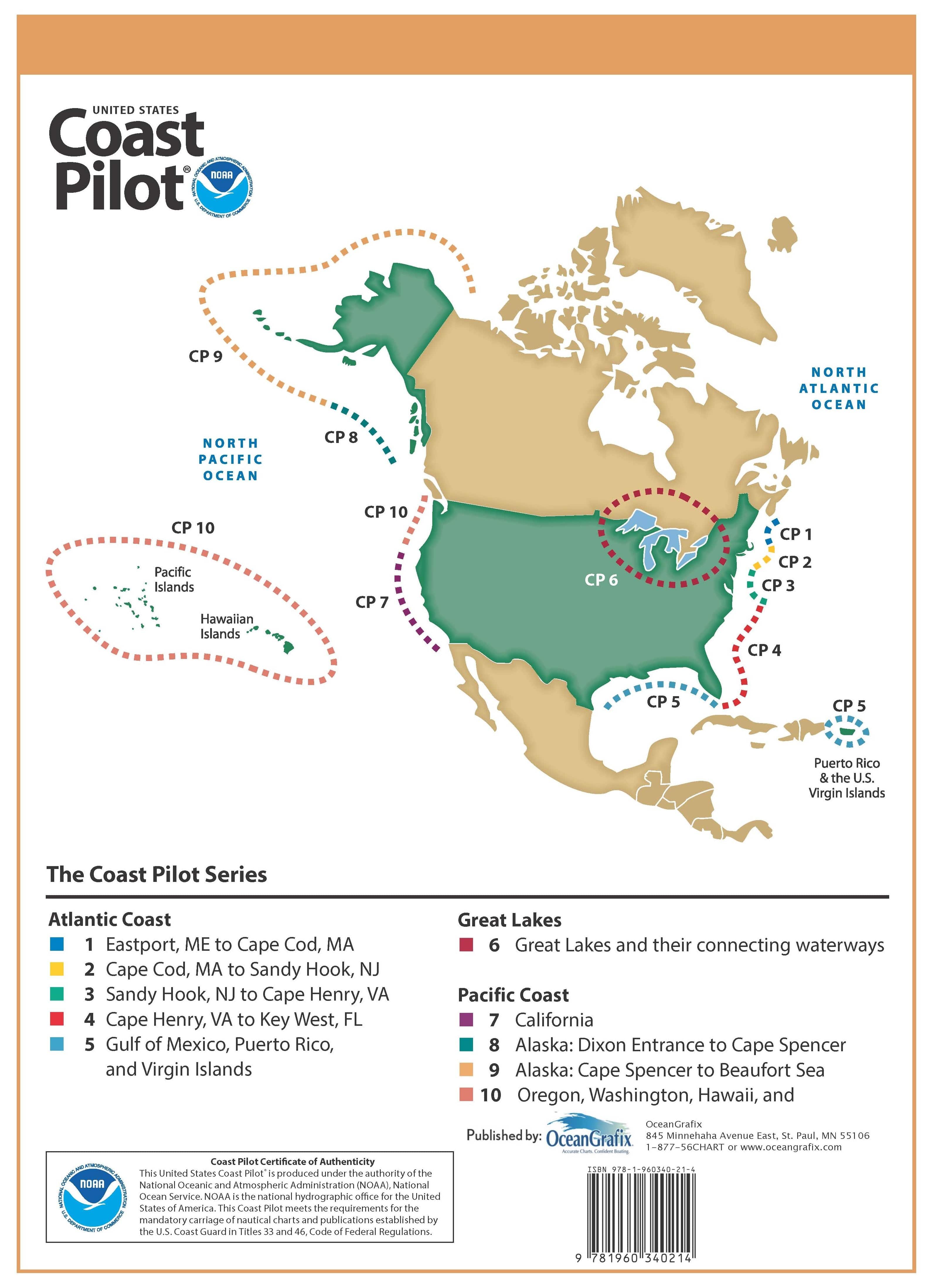 U.S. Coast Pilot 9: Alaska - Cape Spencer to Beaufort Sea - 42nd Edition, 2024