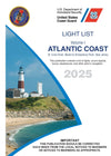 USCG Light List 1: Atlantic Coast - St. Croix River, ME to Shrewsbury River, NJ, 2025 Edition