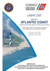 USCG Light List 2: Atlantic Coast - Shrewsbury River, NJ to Little River, SC, 2025 Edition