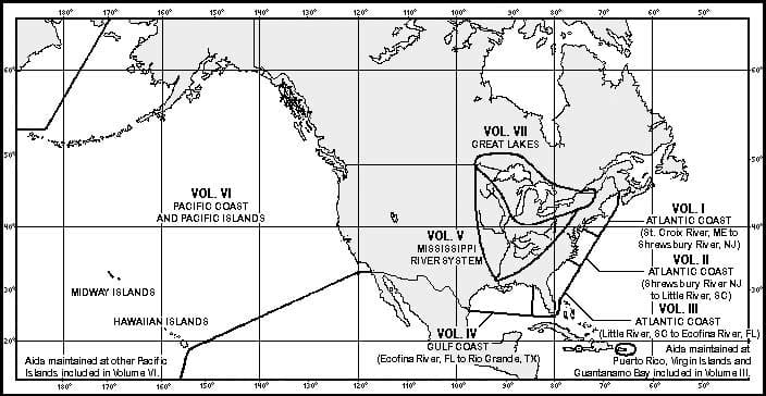 USCG Light List 3: Atlantic & Gulf Coast - Little River, SC to Econfina River, FL, 2025 Edition