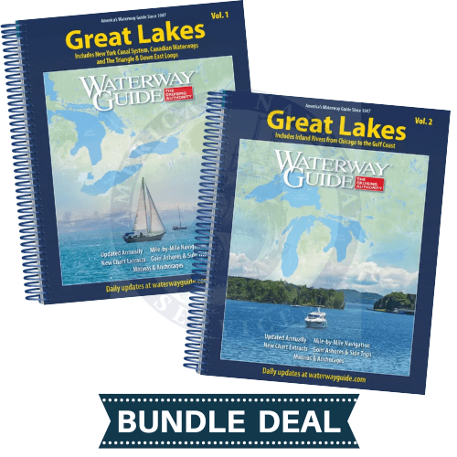 Waterway Guide Great Lakes Vol. 1 & Vol. 2, 2024 Edition