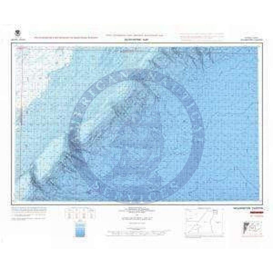 Bathymetric Chart Nj 18 6 Wilmington Canyon Amnautical